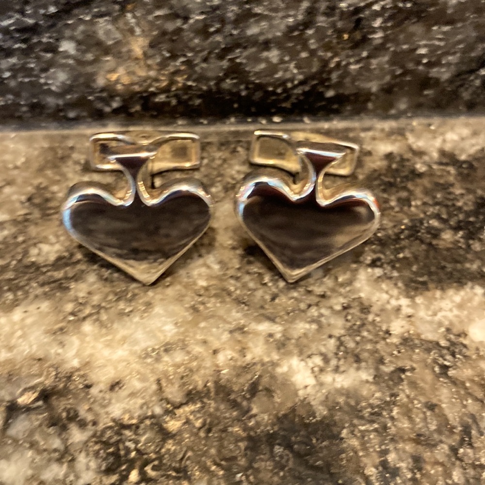Poker cufflinks